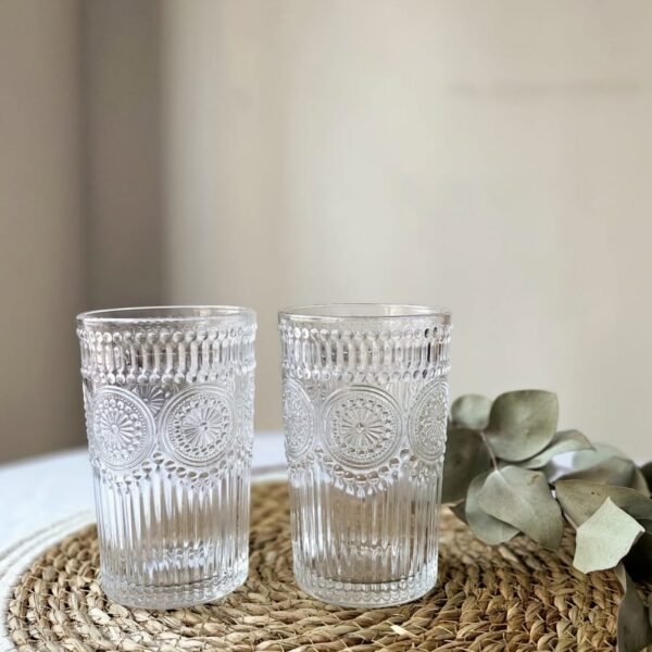 Vaso Solcito Transparente x6