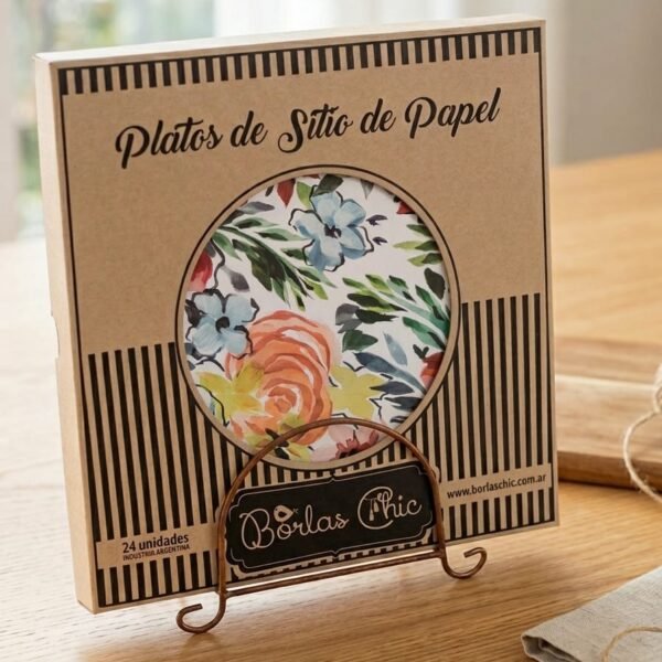 Platos de Sitio de Papel