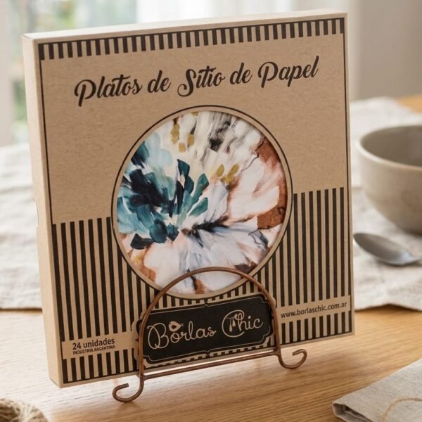 Platos de Sitio de Papel