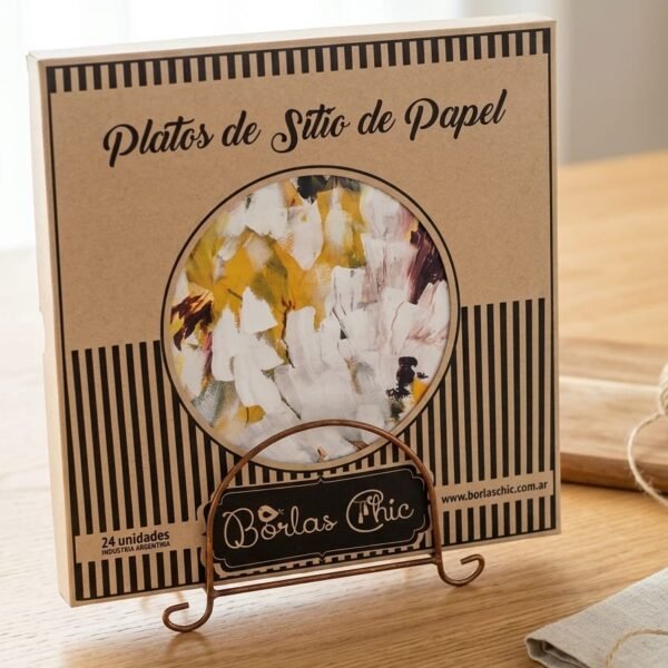 Platos de Sitio de Papel