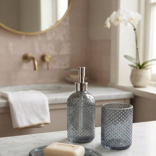 Set de Baño Lunares x3