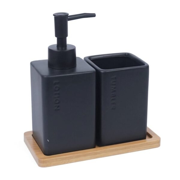 Set de Baño Total Black