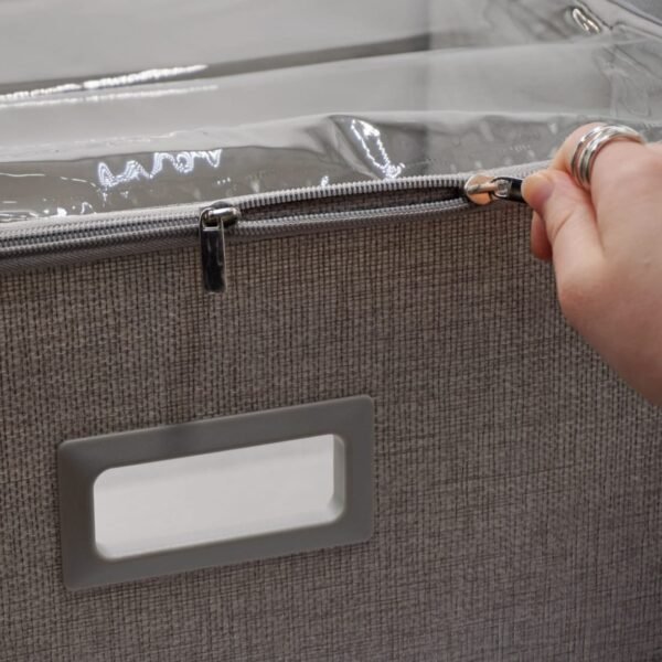 Caja Plegable Forrada en Tela
